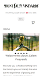 Mobile Screenshot of mountsalemvineyards.com